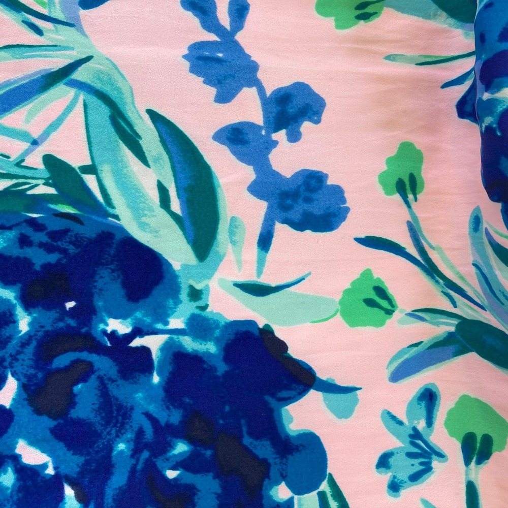Lilly Pulitzer Rory Dress Racer Back Feminine Ruffle Floral Flowy (Size 4) - Picture 9 of 13